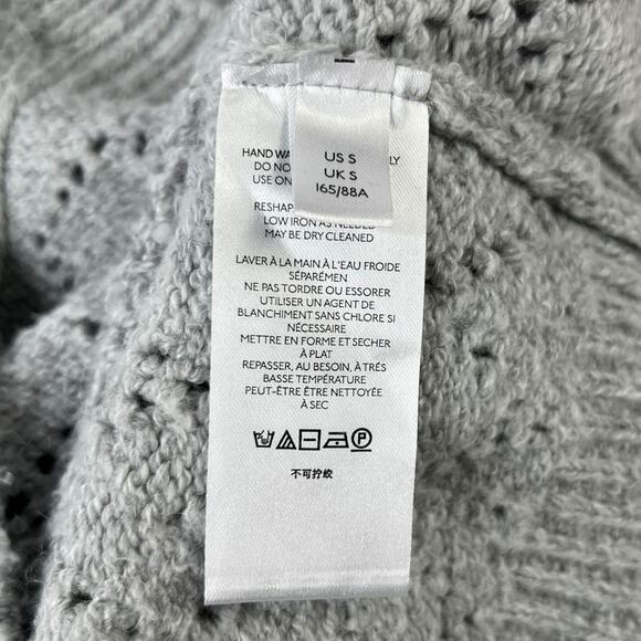 Anthropologie Maeve Eyelet Knit Cardigan Size Small - Picture 8 of 9